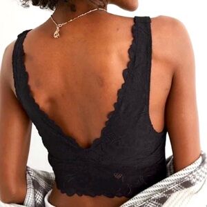 LAST DAY 2/9 | Aerie Holiday Best Lace Waffle Longline Bralette